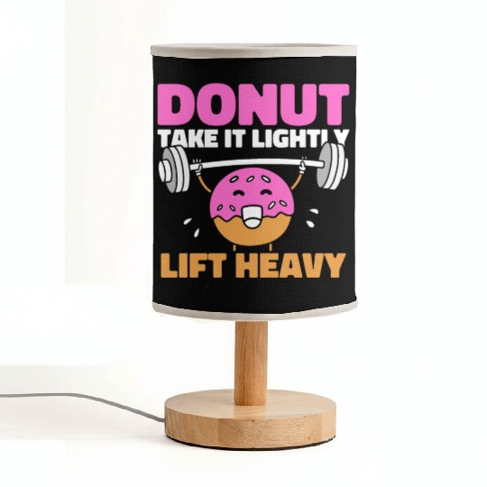 Fitness Donut Donut Gym Fabric Lamps