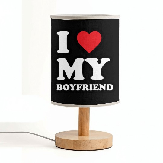 I love my Boyfriend Fabric Lamps