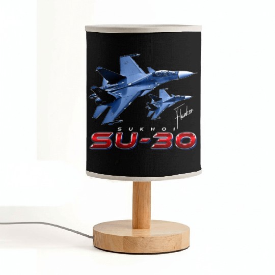 Sukhoi SU-30 Flanker Russian Fighterjet Fabric Lamps