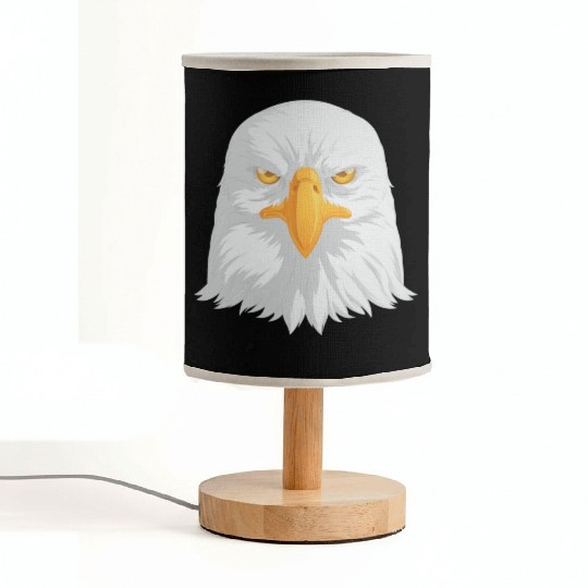 Bald Eagle Fabric Lamps