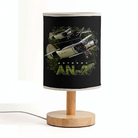 Antonov AN-2 Vintage Russian Aircraft Fabric Lamps