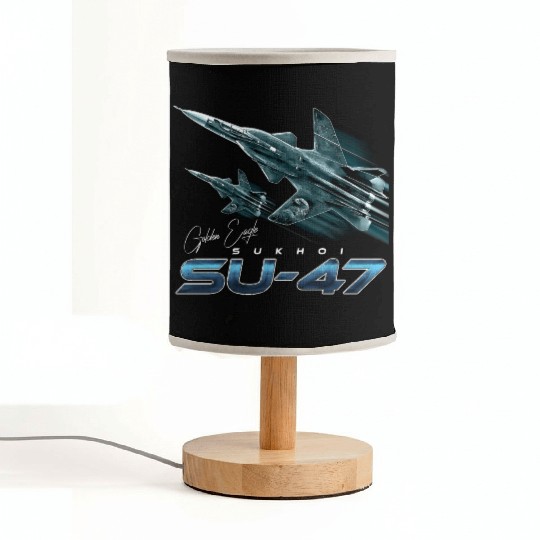 Sukhoi SU-47 the Golden Eagle Russian Fighterjet Fabric Lamps