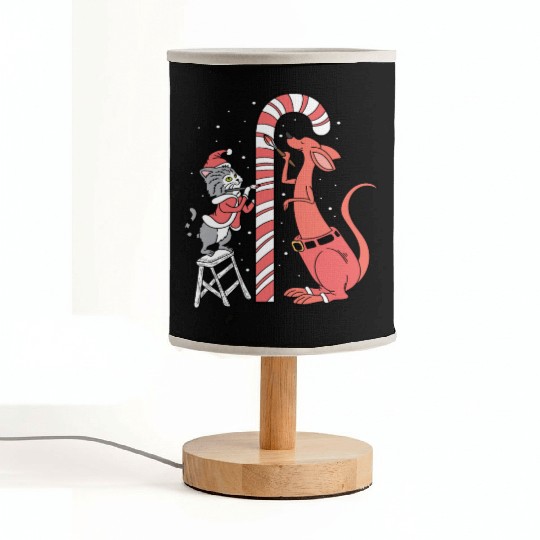 Delicious Candy Cane Foodie and Candy Lover Gift Fabric Lamps