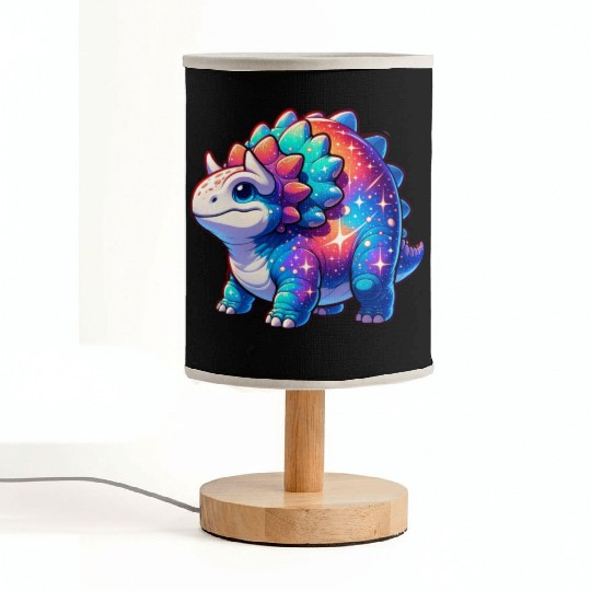 Cute Galaxy Ankylosaurus Fabric Lamps