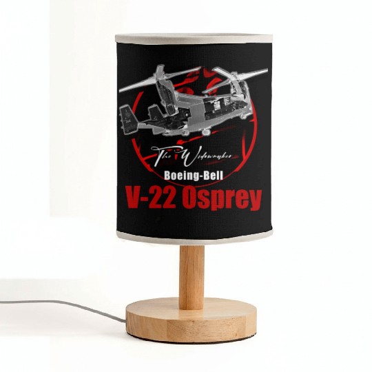 V22 Osprey Us Air Force Hybrid Aircraft Fabric Lamps