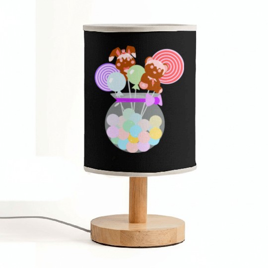 CIRCUS IN SPRING: CIRCUS CANDY JAR Fabric Lamps