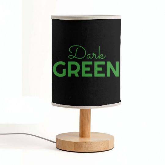 dark green color Fabric Lamps