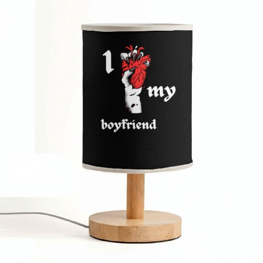 I love my Boyfriend women Fabric Lamps