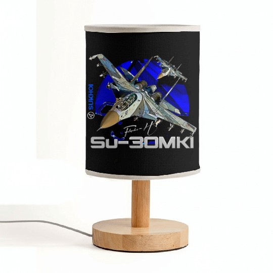 Sukhoi SU-30 MKI Russian Fighterjet Fabric Lamps