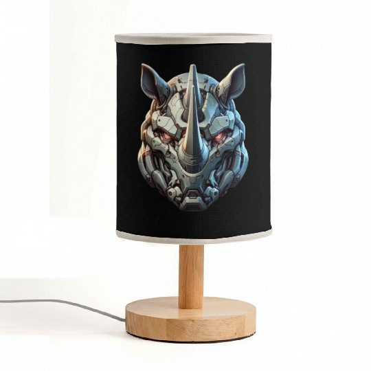 Rhinoceros mech Fabric Lamps