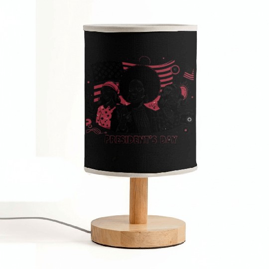 history of us presidents day Fabric Lamps