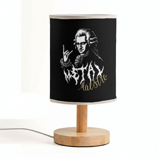 Mozart Rocks: Classical Meets Metal Fabric Lamps
