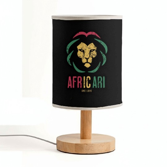 Africari Lion Fabric Lamps