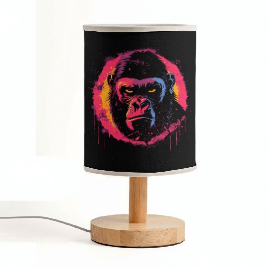 Angry Gorilla Fabric Lamps