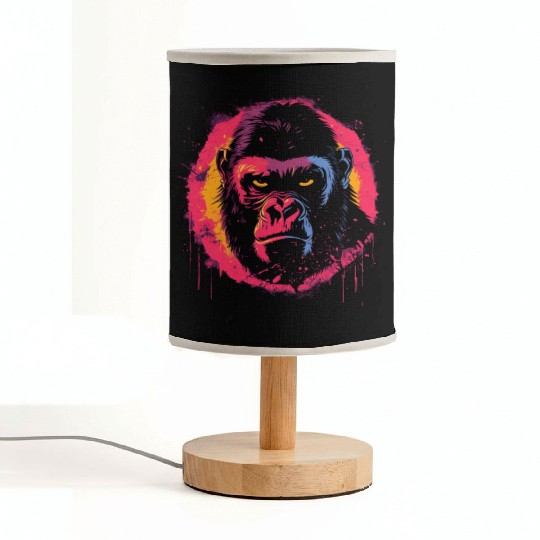 Angry Gorilla Fabric Lamps