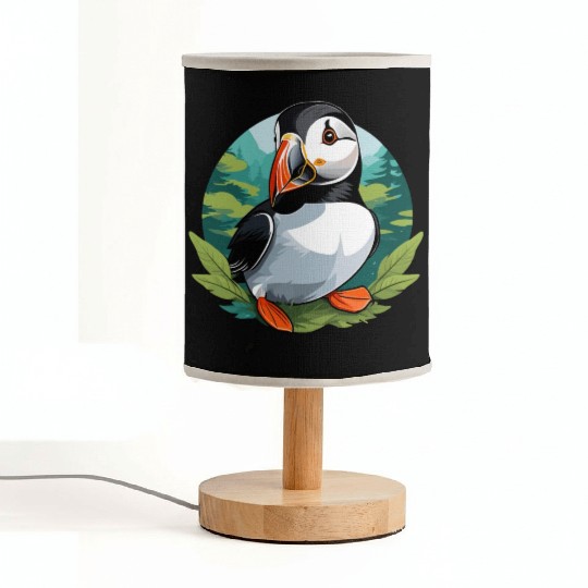 Puffin Fabric Lamps
