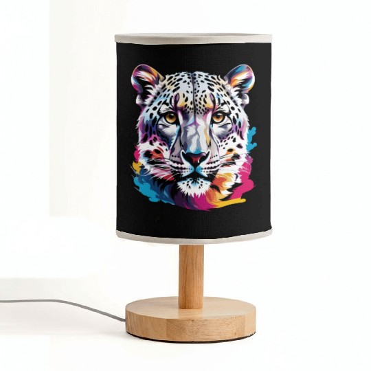 Snow leopard Fabric Lamps