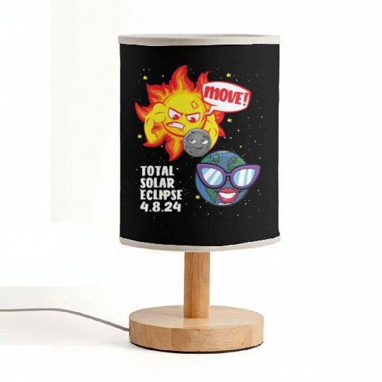 Total Solar Eclipse Move! 4.08.24 Funny Eclipse Fabric Lamps