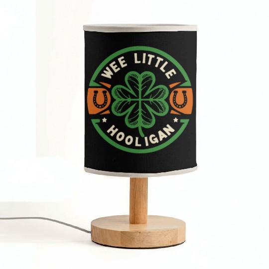 Lucky Hooligan Clover Fabric Lamps