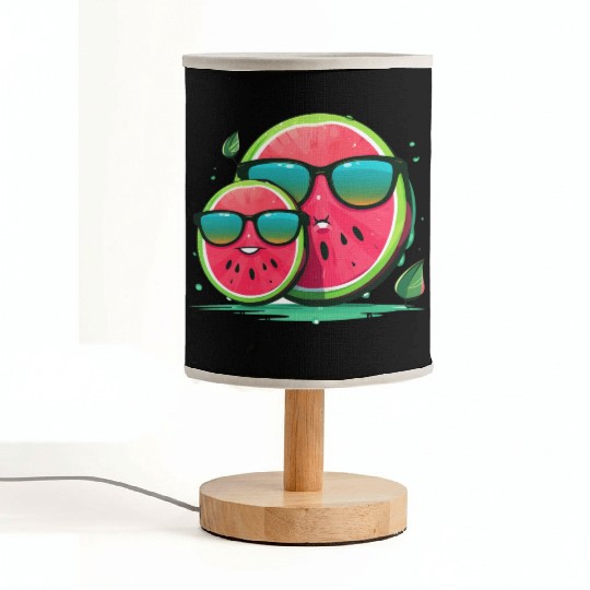 Dad watermelon Fabric Lamps