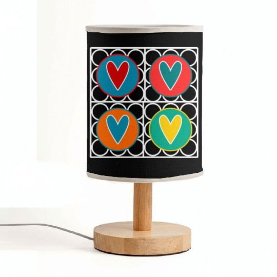 HEART. COUPLE. JUST MARRIED. Bachelorette party. VALENTINE'S DAY. Fabric Lamps