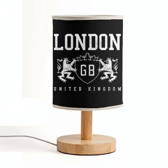 London England UK Souvenir Gift Fabric Lamps