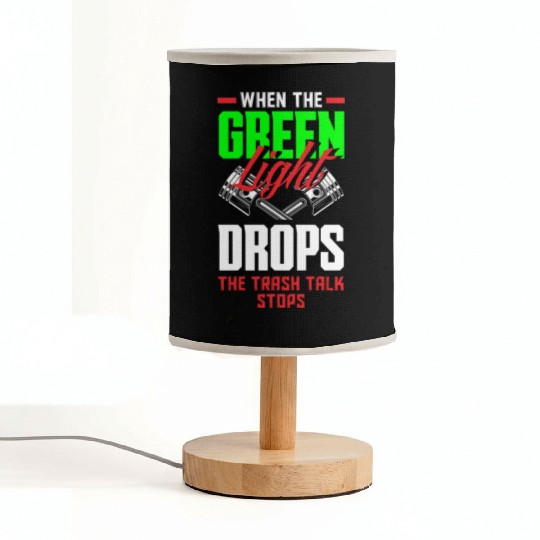 Funny Drag Race Drag Racing Gift Fabric Lamps
