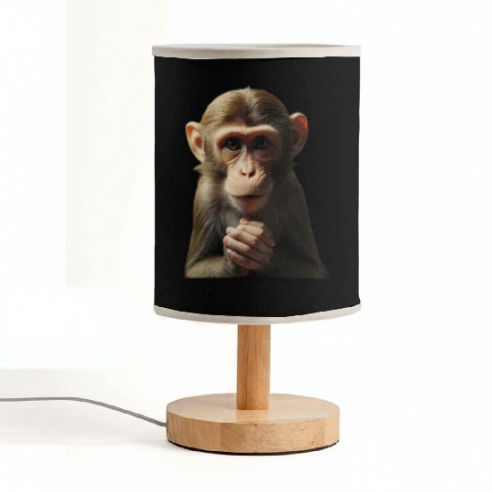 Productivity Unleashed: The Working Monkey Fabric Lamps