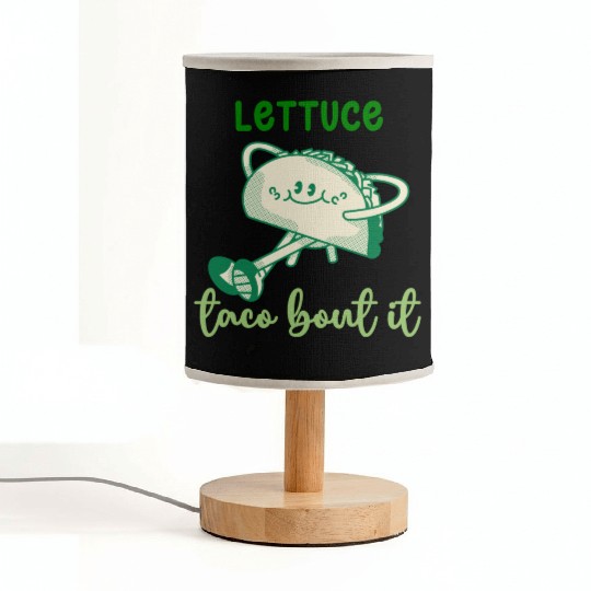 Lettuce Taco Bout It Fabric Lamps