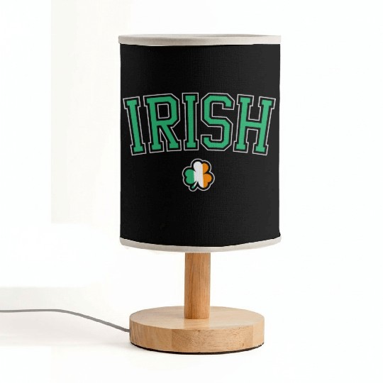 St. Patrick's Day Irish College Shamrock Fabric Lamps