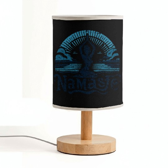 Namaste Beach Yoga Fabric Lamps