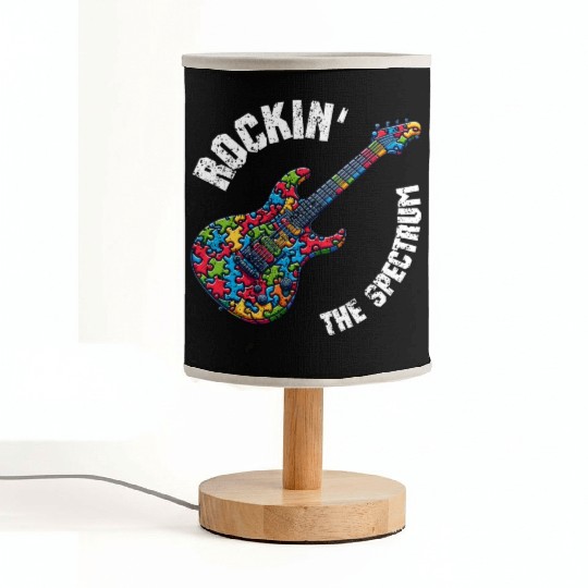Rockin the spectrum Fabric Lamps
