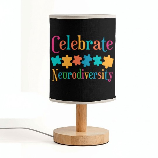Celebrate Neurodiversity Fabric Lamps