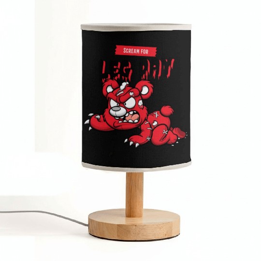 Scream for Leg Day Fabric Lamps
