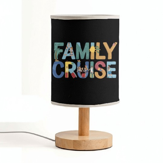 Family Cruise Fabric Lamps & Matching Vacation Apparel