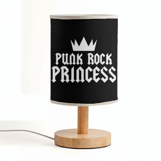 Punk Rock Crown Princess Fabric Lamps