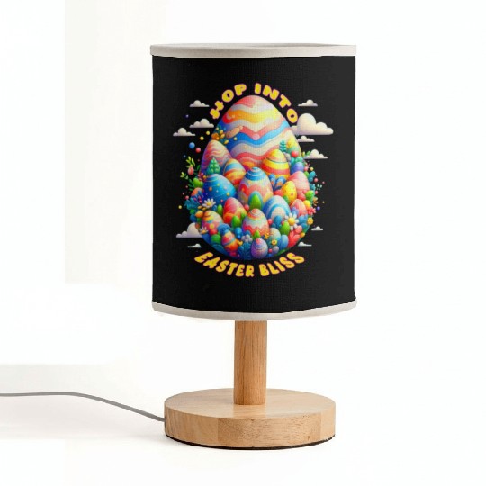 Vibrant Easter Egg Design for a Festive Easter Day Fabric Lamps