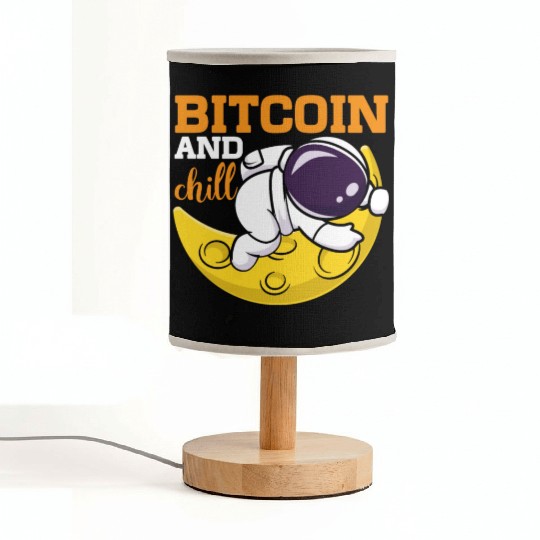 Bitcoin and Chill Fabric Lamps