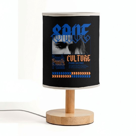Save Punk Culture streetwear Fabric Lamps