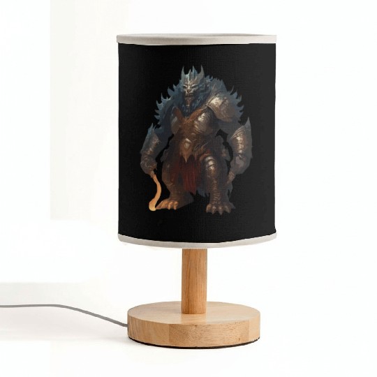 Threatening Ork Warriors In Armor Fantasy Graphics Fabric Lamps