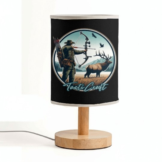 TactiCraft Elk Bow Hunter Fabric Lamps