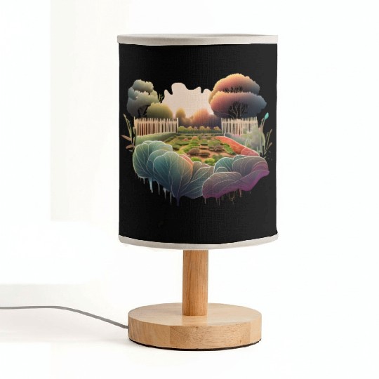 Vegetable Garden Fabric Lamps