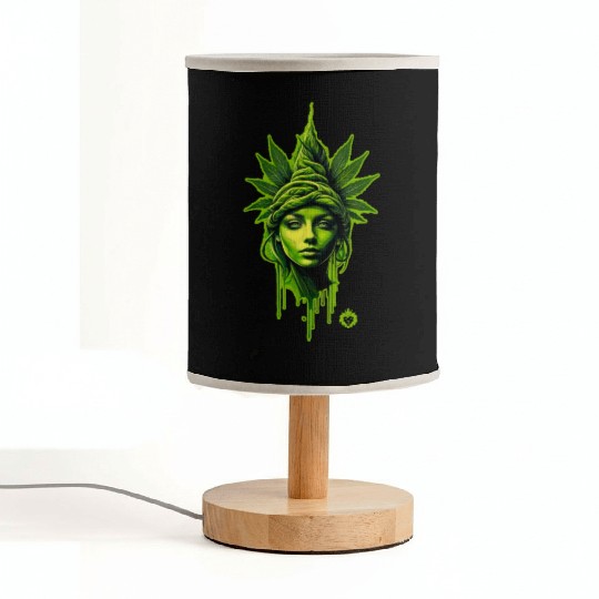 Mary Jane Weed Queen Fabric Lamps