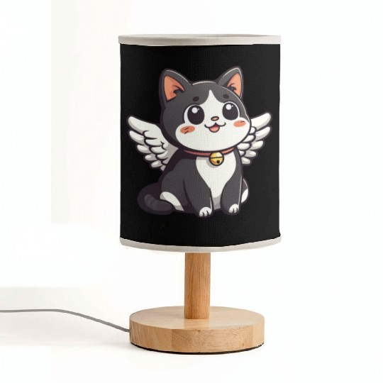 Kawaii Cat Angel Fabric Lamps