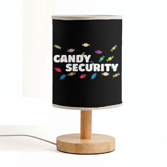 Candy Security Mom Dad Matching Birthday Costume Fabric Lamps