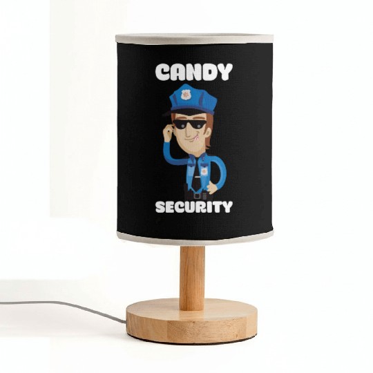 Candy Security Kids Parents Matching Birthday Fabric Lamps