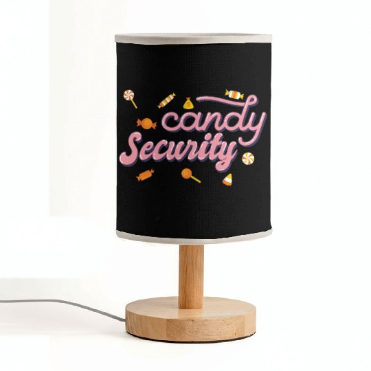 Candy Security Kids Parents Matching Birthday Fabric Lamps