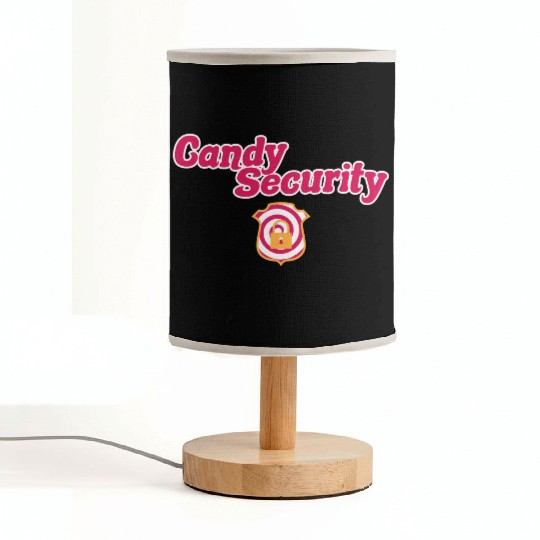 Candy Security Kids Parents Matching Birthday Fabric Lamps