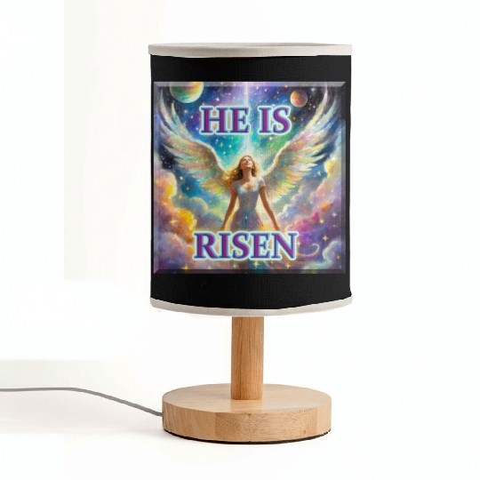 Angelic Joy and Supernatural Elation, HE IS RISEN! Fabric Lamps