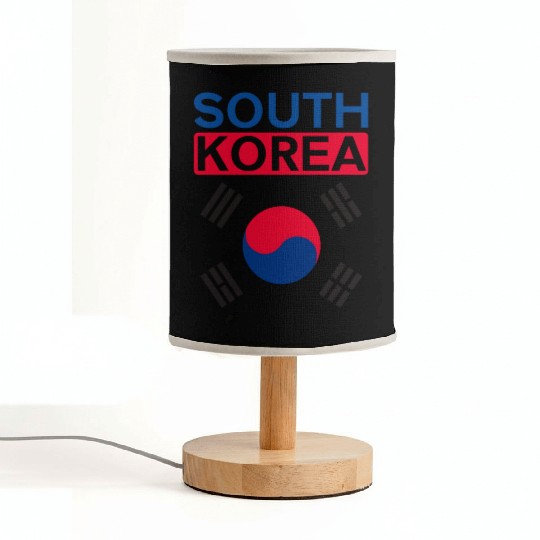South Korea Korean Flag Fabric Lamps